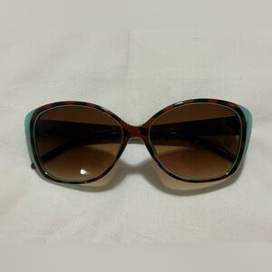Stylish Brown and  Aqua Green Sunglasses